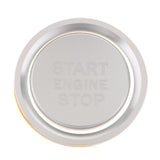 Max Engine Start Stop Ignition Button Cover Trim Sticker For Audi A4 A5 Silver