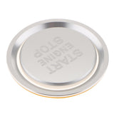 Max Engine Start Stop Ignition Button Cover Trim Sticker For Audi A4 A5 Silver