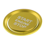 Max Engine Start Stop Ignition Button Cover Trim Sticker For Audi A4 A5 Golden