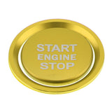 Max Engine Start Stop Ignition Button Cover Trim Sticker For Audi A4 A5 Golden