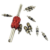Max Air Conditioning Valve Cores Remover Tool A/C System Repair Kit