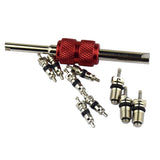 Max Air Conditioning Valve Cores Remover Tool A/C System Repair Kit