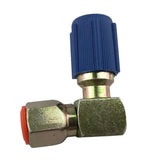 Max 90 Degree High/Low Side Dapter 7/16L 3/8H R12 To R134a Retrofits Connector
