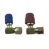 Max 90 Degree High/Low Side Dapter 7/16L 3/8H R12 To R134a Retrofits Connector