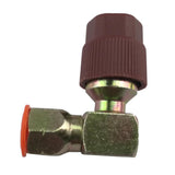 Max 90 Degree High/Low Side Dapter 7/16L 3/8H R12 To R134a Retrofits Connector
