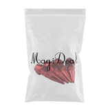 Max 4 Pieces Car Auto Moto Spike Shape Tire Stem Valve Cap Red