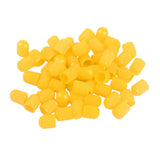Max Maxb 100x Plastic Car Bike Motorcycle Truck wheel Tire Valve Stem Caps HOT Yellow