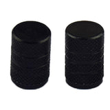 Max Maxb 4 Pack Car Bicycle Aluminum Wheel Tire Stem Valve Caps Dust Cover Black