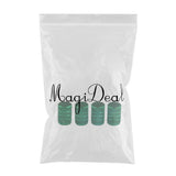 Max 4 Pieces Car Bicycle Aluminum Wheel Tire Stem Valve Caps Dust Cover Green