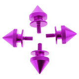 Max Maxb Spike Quick Release Fasteners For Car Bumpers Fender Hatch Lids Kit Purple