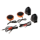 Maxbell One Pair Car Audio Stereo Sound Silk Dome TWEETER Speaker Mounting Options