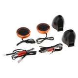Maxbell One Pair Car Audio Stereo Sound Silk Dome TWEETER Speaker Mounting Options