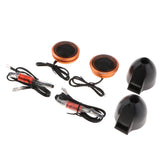 Maxbell One Pair Car Audio Stereo Sound Silk Dome TWEETER Speaker Mounting Options