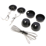 Maxbell Super Loud Tweeter Blast Tone Hi-Fi 12V Electric Compact Car Auto Horn Black