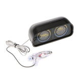 Maxbell Car Angle Tilt 2-barreled Inclinometer Balancer Compass Backlight Clinometer