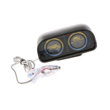 Maxbell Car Angle Tilt 2-barreled Inclinometer Balancer Compass Backlight Clinometer