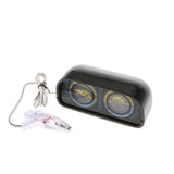 Maxbell Car Angle Tilt 2-barreled Inclinometer Balancer Compass Backlight Clinometer