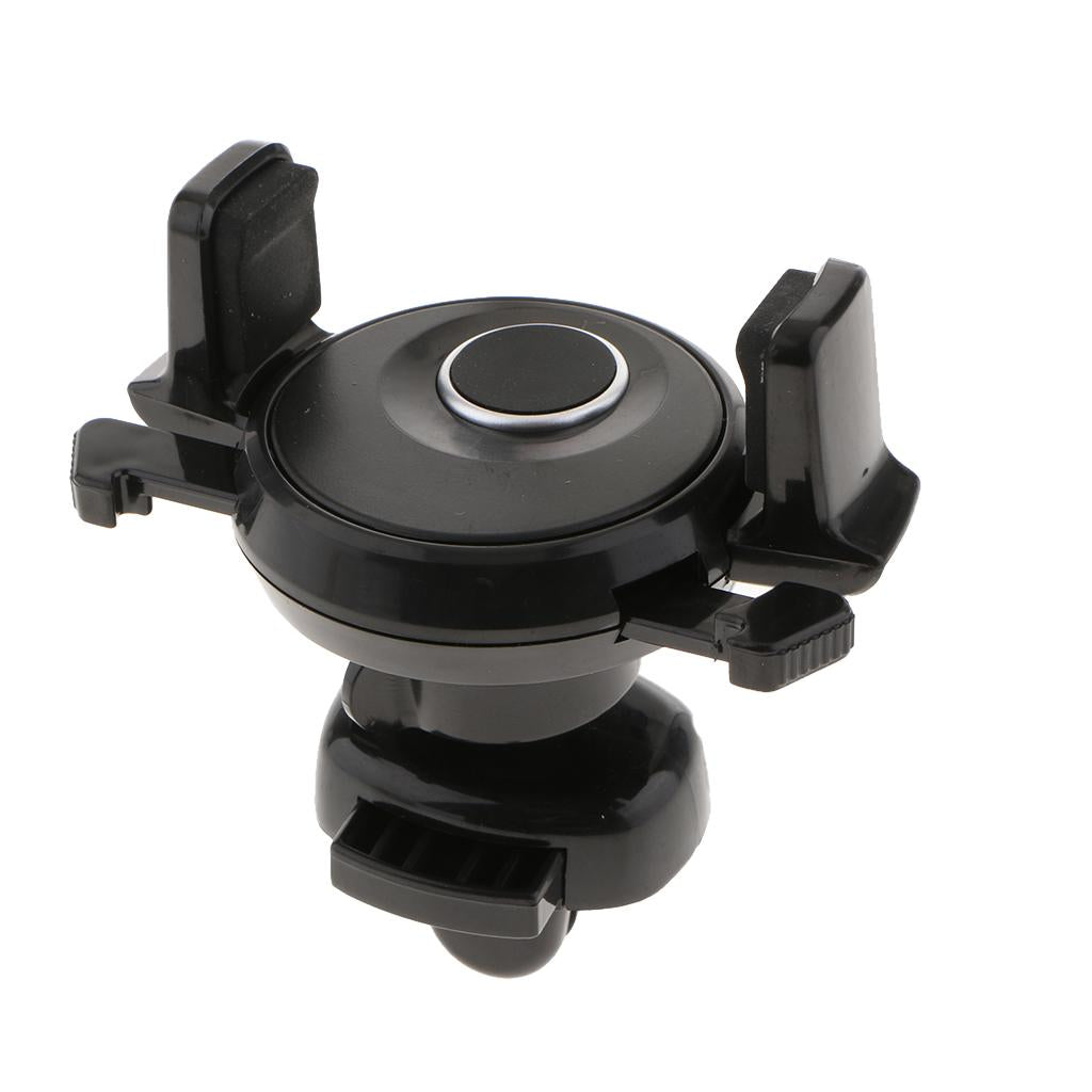 Maxbell 360 Degree Car Air Vent Phone Mobile Holder Ration Stand Mount Clip Silver