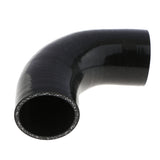 Maxbell 50mm 90 Degree 4 ply Silicone Elbows Turbo Hose Racing Coupler Pipe Black