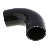 Maxbell 50mm 90 Degree 4 ply Silicone Elbows Turbo Hose Racing Coupler Pipe Black