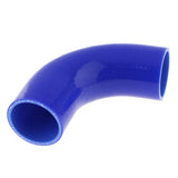 Maxbell 50mm 90 Degree 4 ply Silicone Elbows Turbo Hose Racing Coupler Pipe Blue