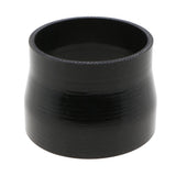 Maxbell 3.5-4 Inch 4-ply Silicone Straight Reducer Intercooler Pipe Hose Turbo Black