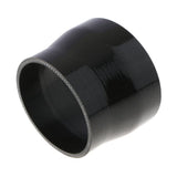 Maxbell 3.5-4 Inch 4-ply Silicone Straight Reducer Intercooler Pipe Hose Turbo Black