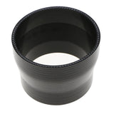 Maxbell 3.5-4 Inch 4-ply Silicone Straight Reducer Intercooler Pipe Hose Turbo Black