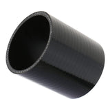 Max Maxb 3" 76mm Straight Turbo/Intake Piping Silicone Coupler Pipe Hose CSH-63 Black