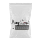 Maxbell 6 Gang Rocker Resetting Switch Panel 12/24V Circuit Breaker Car Marine Boat