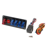 Max Maxb 6 in1 Racing Car 12V Ignition Switch Engine Start Push Button Toggle Panel