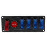 Max Maxb 6 in1 Racing Car 12V Ignition Switch Engine Start Push Button Toggle Panel