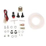 Max Maxb 1Set Washer Tank Pump Bottle Kit Universal Windshield Wiper System Reservoir