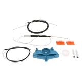 Max Maxb Electric Window Regulator Repair Kit- Front Window for Audi A4 B6 B7 Right