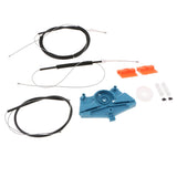 Max Maxb Electric Window Regulator Repair Kit- Front Window for Audi A4 B6 B7 Right
