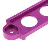 Maxbell Billet Aluminum Battery Tie Down Bracket for Honda Civic/CRX 88-00  Purple