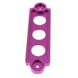 Maxbell Billet Aluminum Battery Tie Down Bracket for Honda Civic/CRX 88-00  Purple