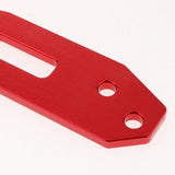 Max Maxb Universal Aluminum Alloy Rear Towing Hook Trailer Ring for Car Tool Red