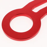 Max Maxb Universal Aluminum Alloy Rear Towing Hook Trailer Ring for Car Tool Red