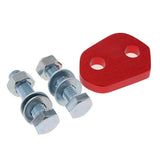 Max Maxb Universal Aluminum Alloy Rear Towing Hook Trailer Ring for Car Tool Red