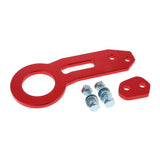 Max Maxb Universal Aluminum Alloy Rear Towing Hook Trailer Ring for Car Tool Red