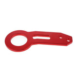 Max Maxb Universal Aluminum Alloy Rear Towing Hook Trailer Ring for Car Tool Red