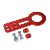 Max Maxb Aluminum Alloy Racing Tow Hook Rear Towing Bar Hook for Car Truck SUV Red