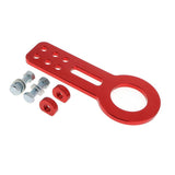 Max Maxb Aluminum Alloy Racing Tow Hook Rear Towing Bar Hook for Car Truck SUV Red