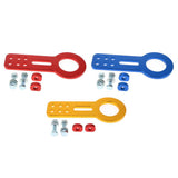Max Maxb Aluminum Alloy Racing Tow Hook Rear Towing Bar Hook for Car Truck SUV Red