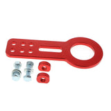 Max Maxb Aluminum Alloy Racing Tow Hook Rear Towing Bar Hook for Car Truck SUV Red