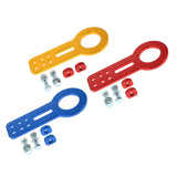 Max Maxb Aluminum Alloy Racing Tow Hook Rear Towing Bar Hook for Car Truck SUV Red