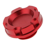 Max Maxb M32*3.5 1PC Car Engine Oil Fuel Filler Tank Cap Cover Plug For Honda Red