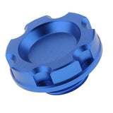 Max Maxb M32*3.5 1PC Car Engine Oil Fuel Filler Tank Cap Cover Plug For Honda Blue
