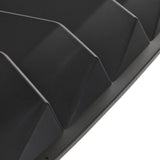 Max 2x ABS Car Auto Decorative Intake Scoop Turbo Bonnet Vent Cover Hood Black